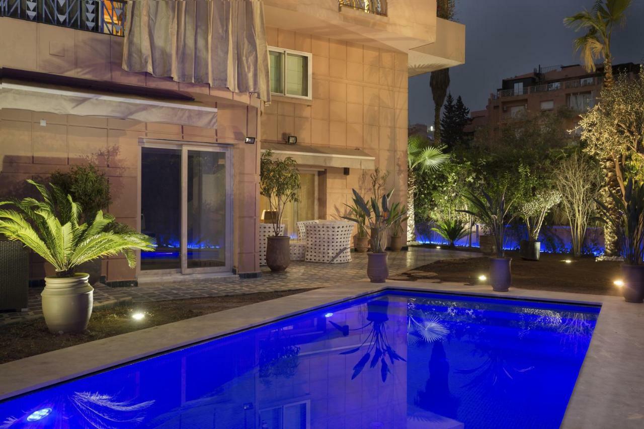 The Ruby Apartment With Private Swimming Pool - Hivernage Quarter - By Goldex Marrakech Marrakesh Exterior foto